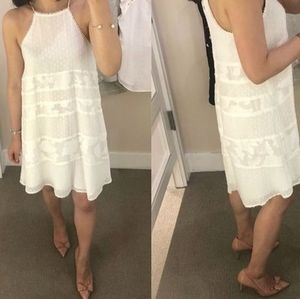 Loft petite white dress